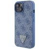 Guess GUHCP15SP4TDSCPB iPhone 15 / 14 / 13 6.1 niebieski/blue hardcase Crossbody 4G Metal Logo